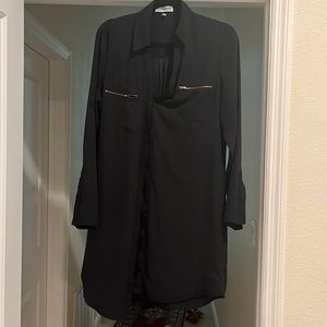 Express black size L portofino dress